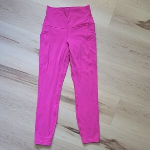 lululemon athletica High-Waist Bright Pink Leggings